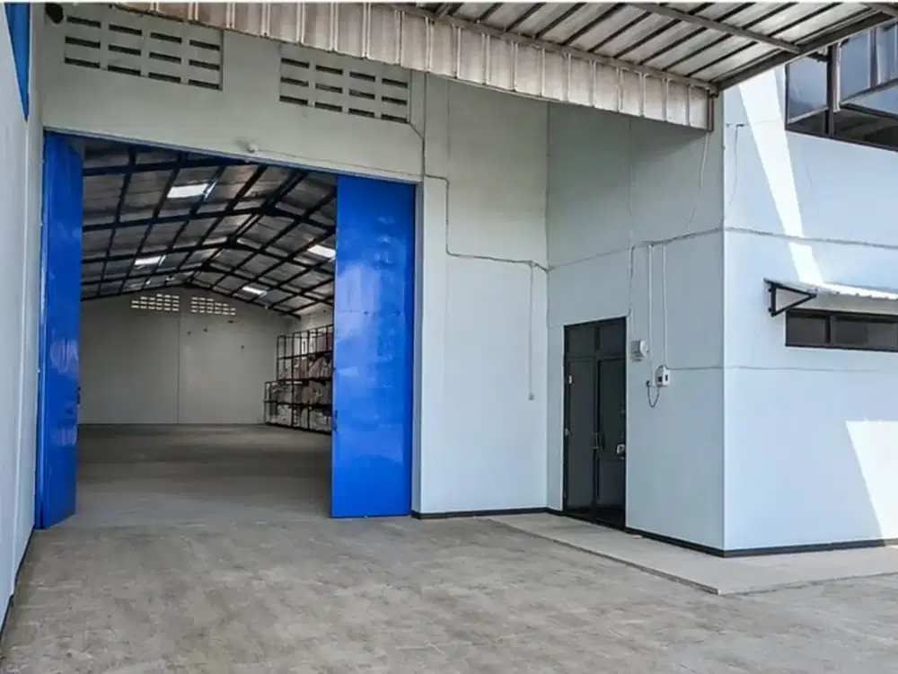 Disewa Gudang Baru Siap Pakai Akses Double Engkel Lokasi di Dekat Tol Margaasih Bandung