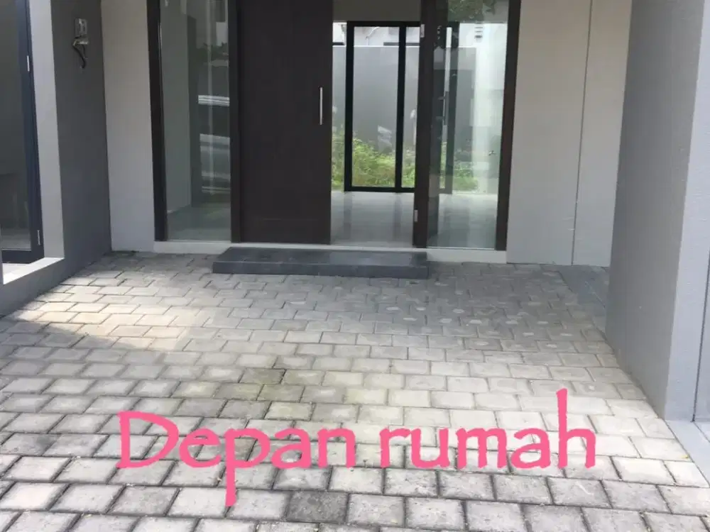 A126 Jual Rumah Grand Sunrise Area Menganti Gresik SHM, Ada Tandon Bawah