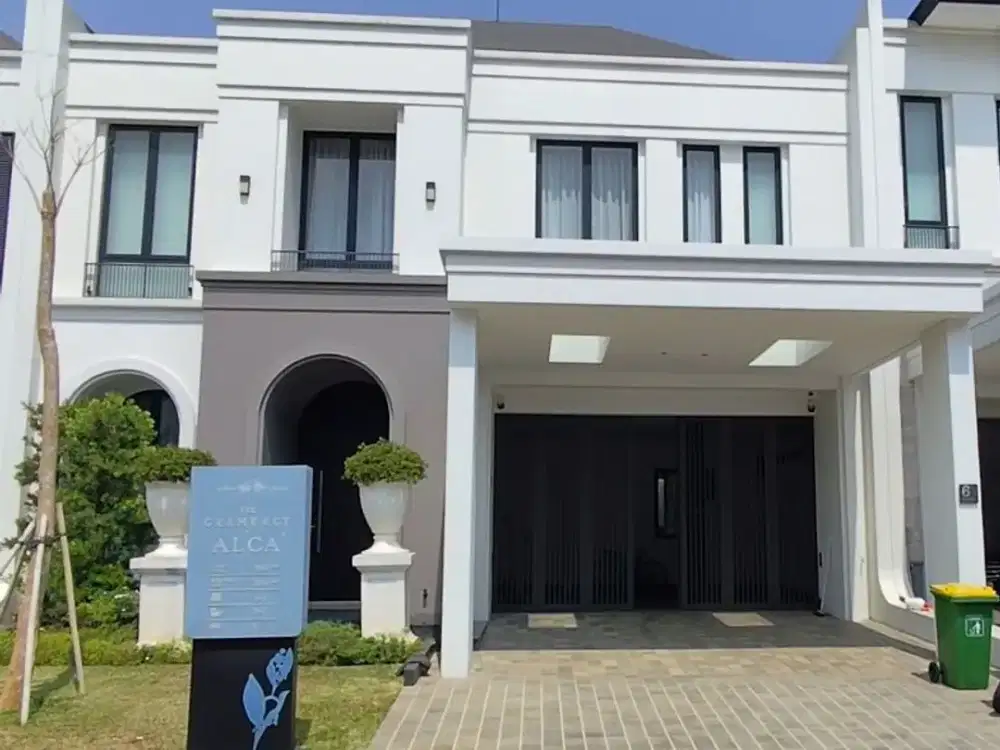 Rumah Mewah Masterpiece 2 Lantai Lega Asri dan Strategis di Alam Sutera