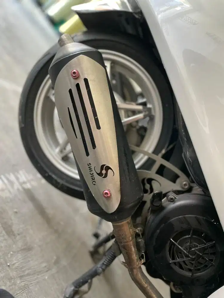KNALPOT VESPA MATIC  SHIJIRO STANDART RACING