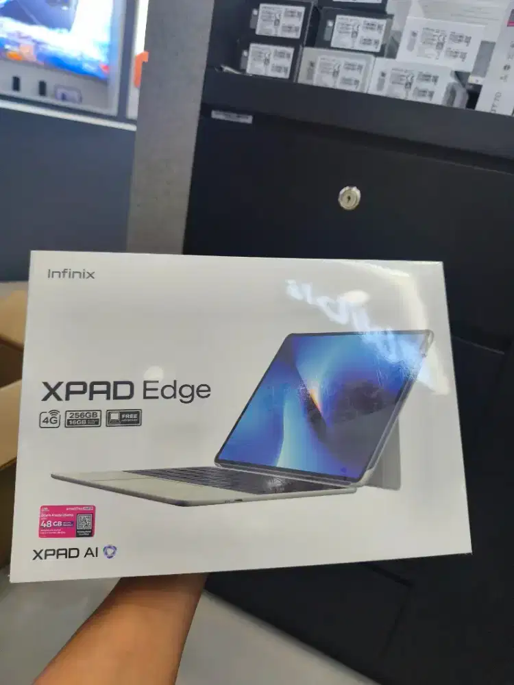 New infinix xpad edge free keyboard