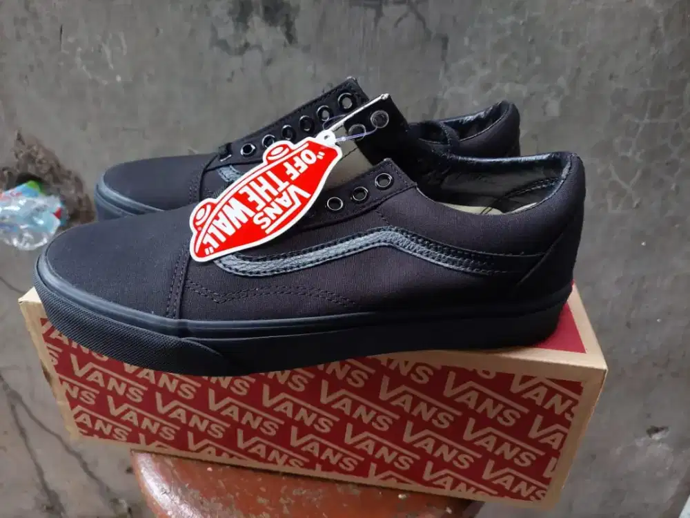 Vans os full black brand new old stok