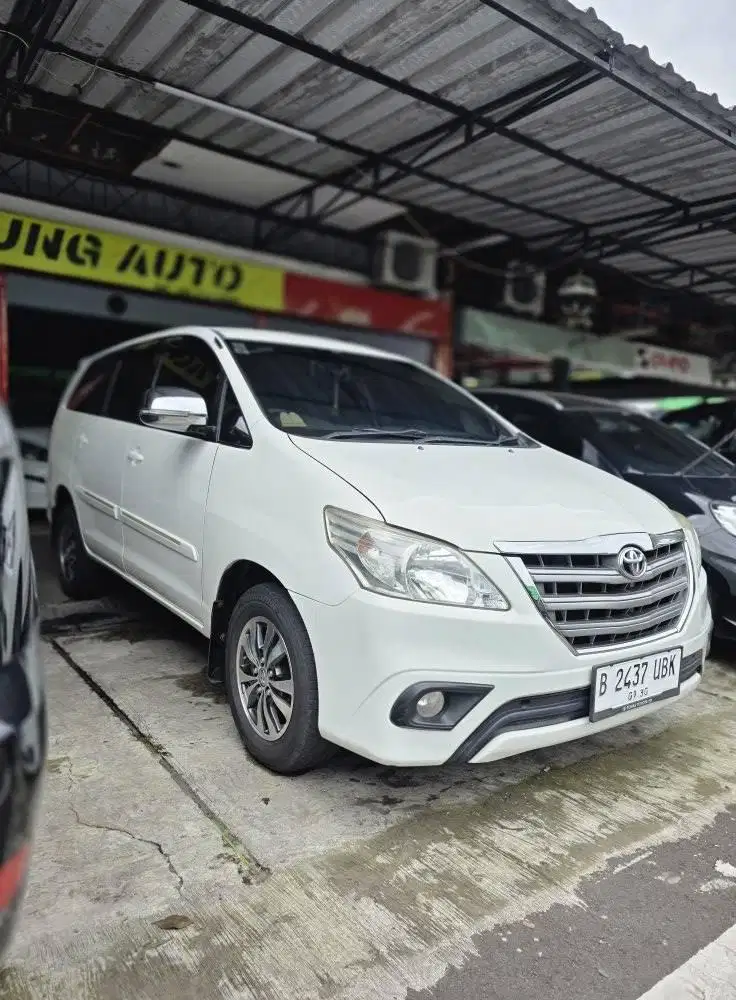 toyota kijang innova G diesel km 80rb Barong #  fortuner pajero