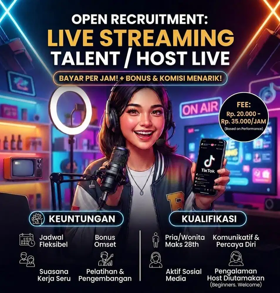 Freelance Host Live