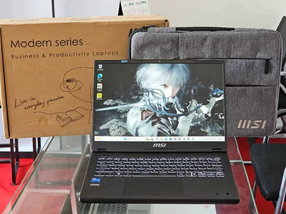 MSI Modern 14 H D13MG Intel Core i7 Gen 13 Ram 16 GB SSD 512 GB Slim R