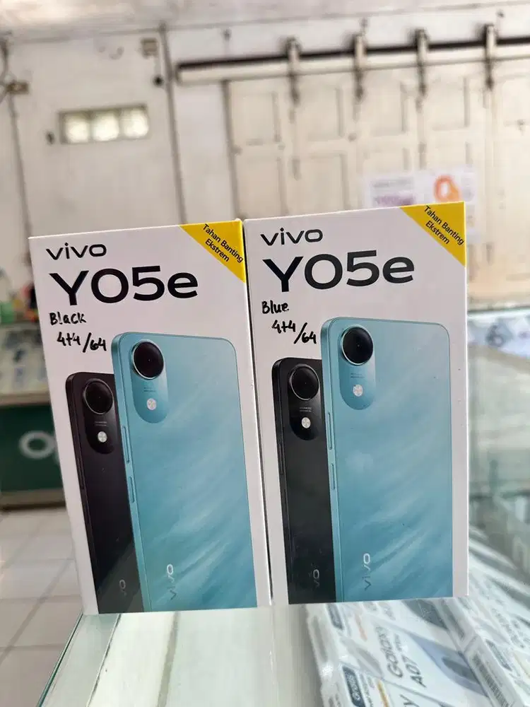 Vivo y05e 4/64gb new, bisa cicilan cukup ktp aja