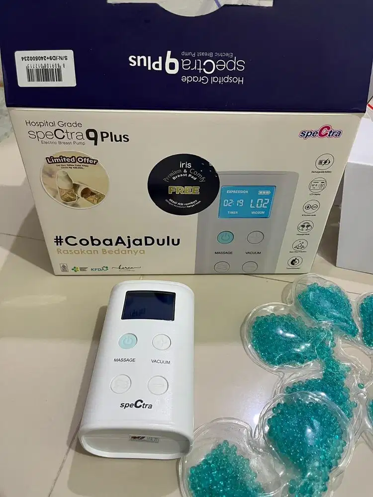 Pompa Asi Spectra 9Plus Double Electric Breastpump - Limited ppsu