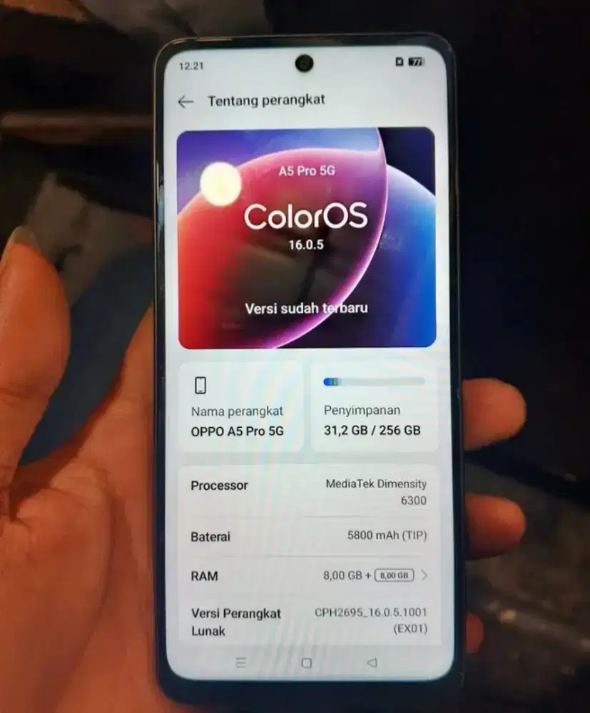 Oppo A5 Pro 5G 8/256