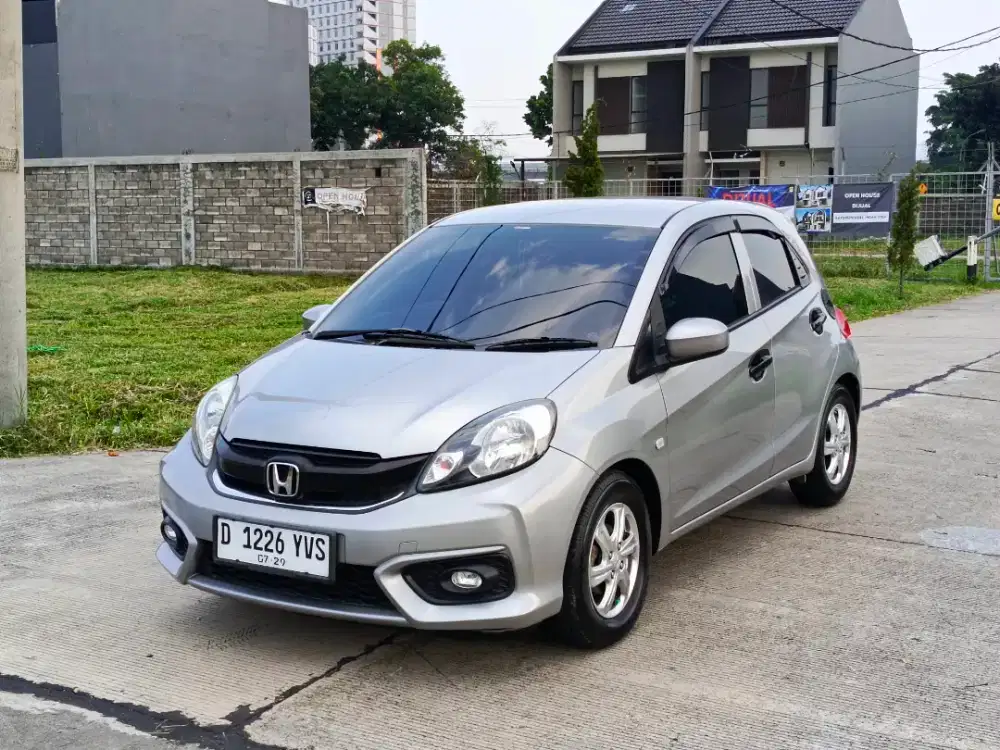 Honda Brio E Satya matic 2017 silver