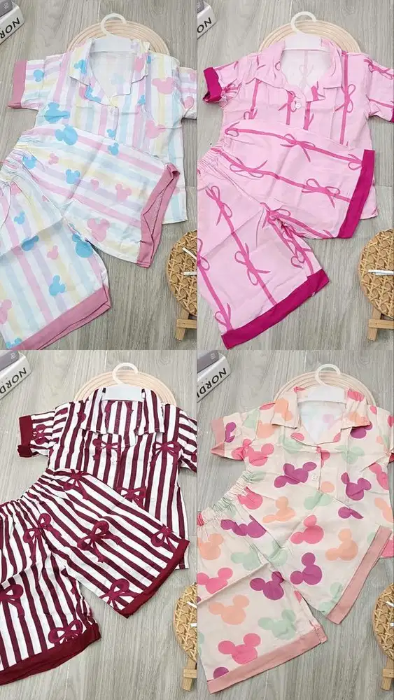 Baju set anak cute