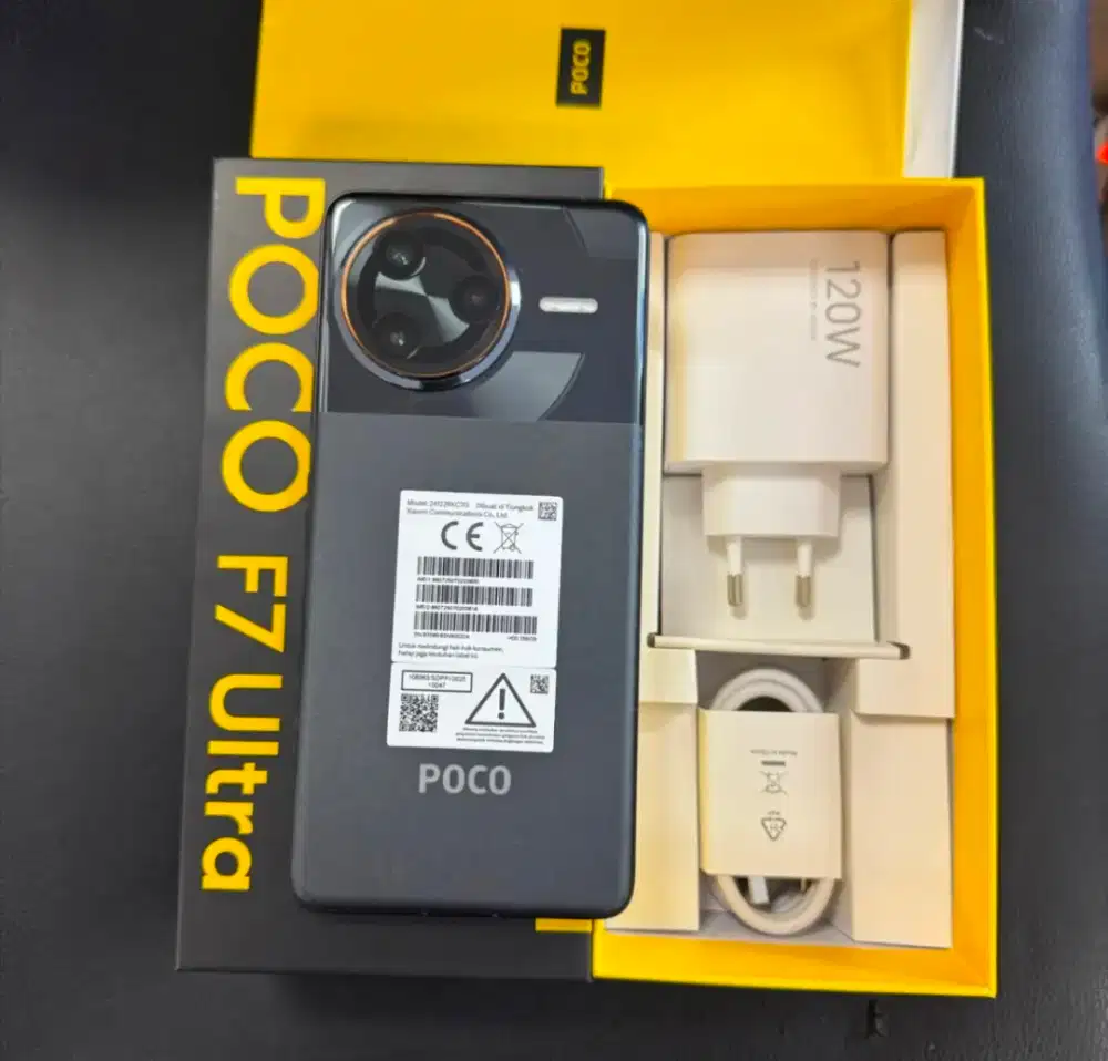 Poco f7 ultra 12/256gb lengkap