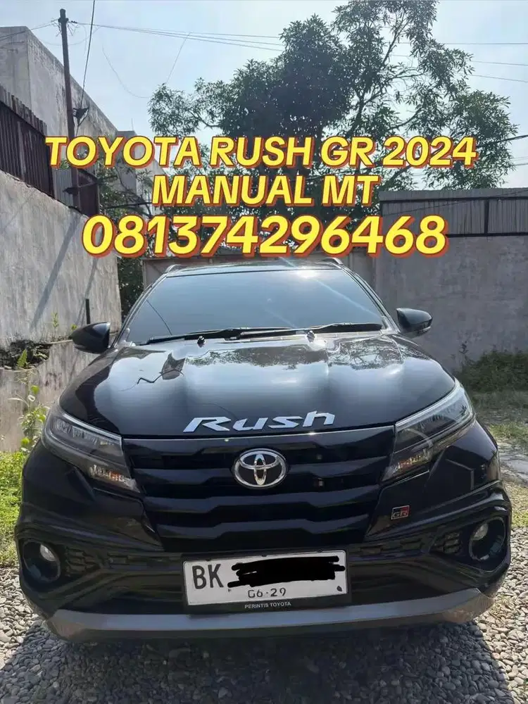 Toyota Rush GR  2024 manual mt tipe tertinggi