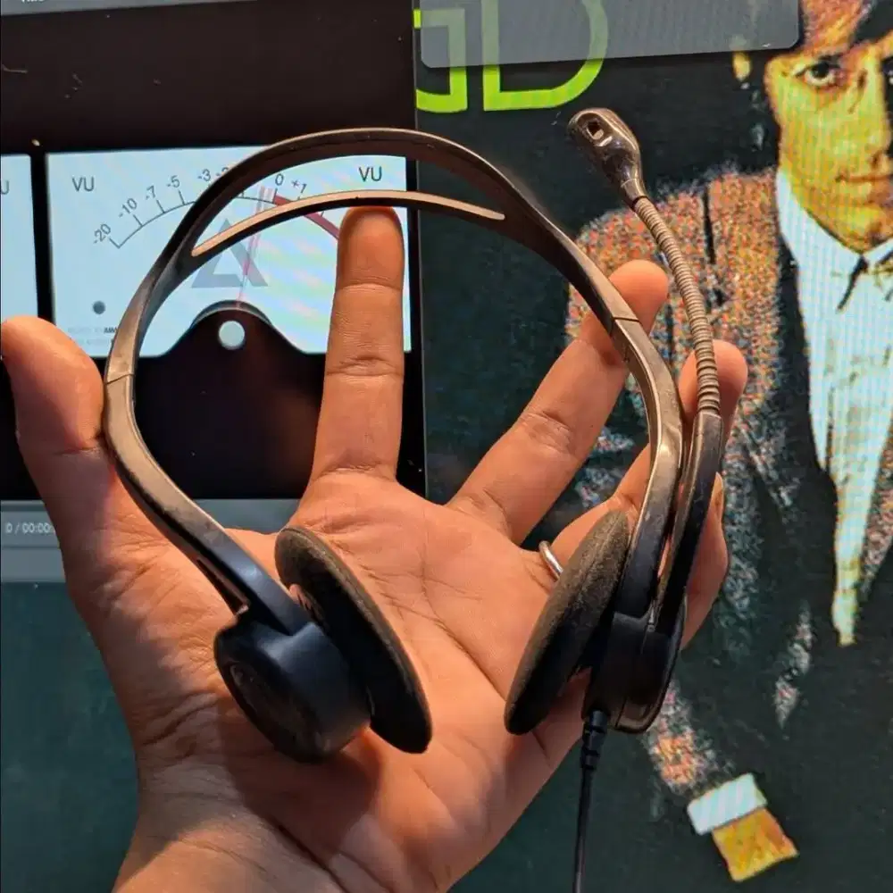 Headphone Headphones Headset From Logi Logitech H370 USB
