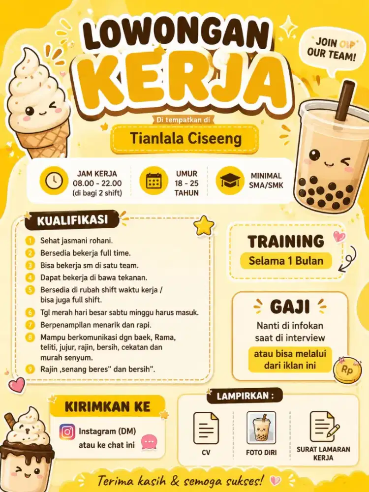 LOKER BARISTA AND CASHIER