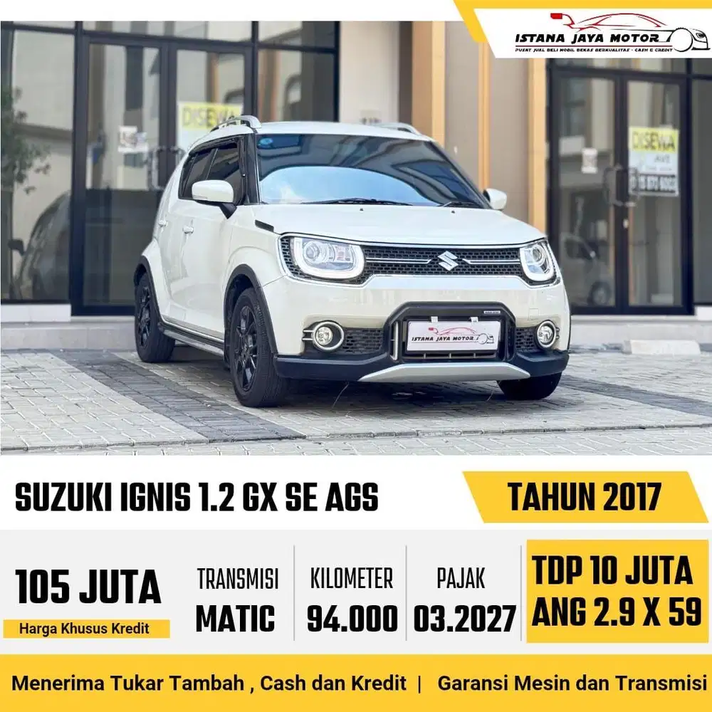 RARE ITEM !! Suzuki Ignis GX AGS SE Automatic 2017