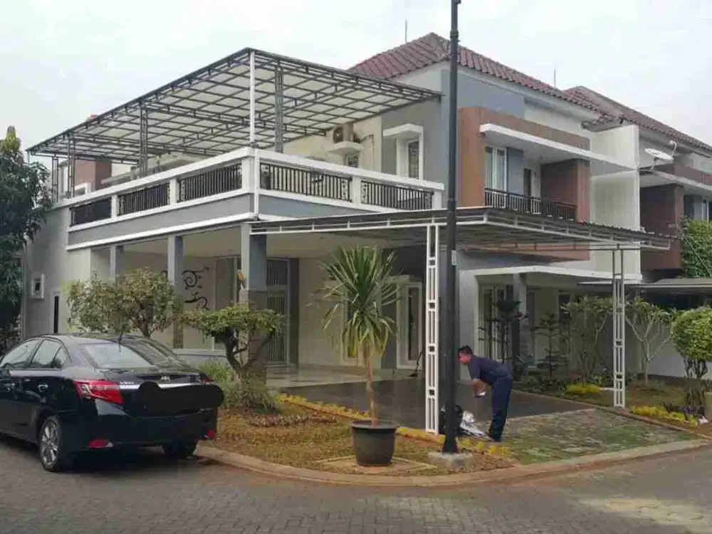 rumah hook pasti mewah harga murah di Raffles hills Cibubur