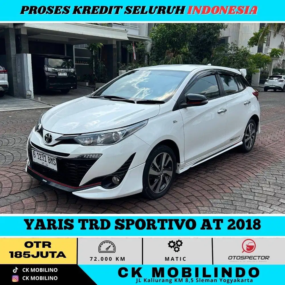 YARIS TRD SPORTIVO AT 2018 Low Km antik bs kredit