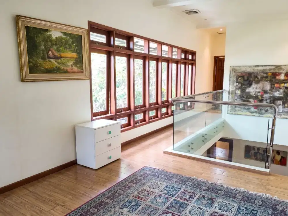 RUMAH MEWAH ASRI DI PONDOK CABE HUNIAN EKSKLUSIF SUPER LUAS DENGAN SWIMMING POLL DAN RUMAH KEDUA LOKASI STRATEGIS SEMIFURNISHED SIAP HUNI