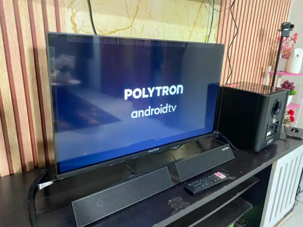 Android tv polytron 32in sounbar
