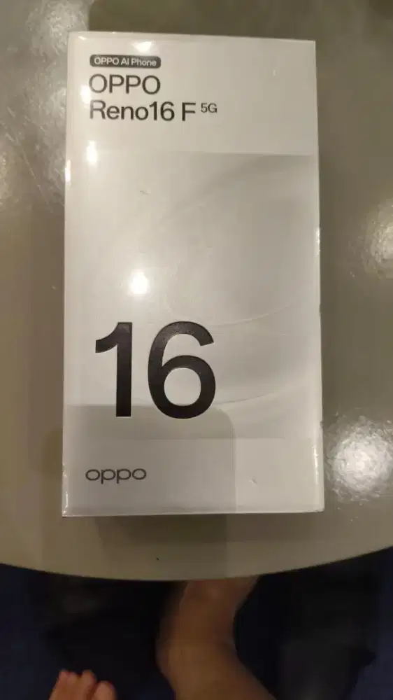 OPPO RENO 16F 8/256 NEW BNIB BARU WHITE