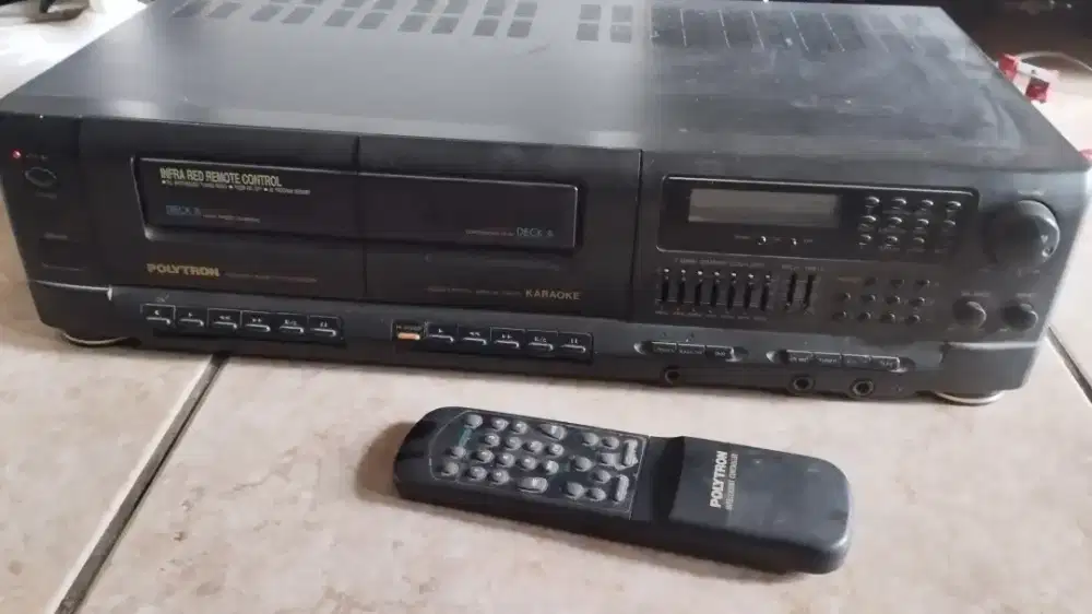 Tapedeck polytron suara normal