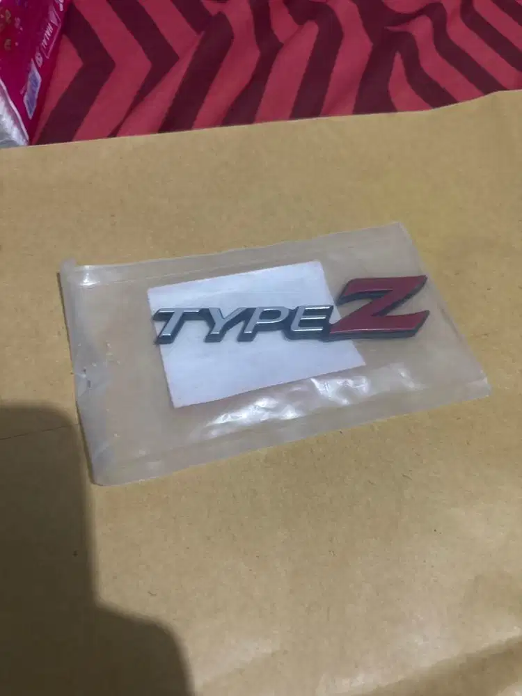 Emblem logo Honda Type Z