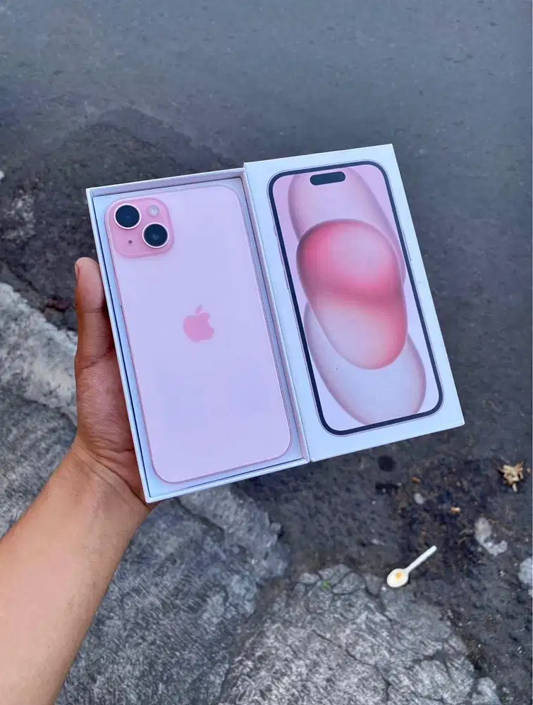 Iphone 15 Plus 128gb inter pink fullset