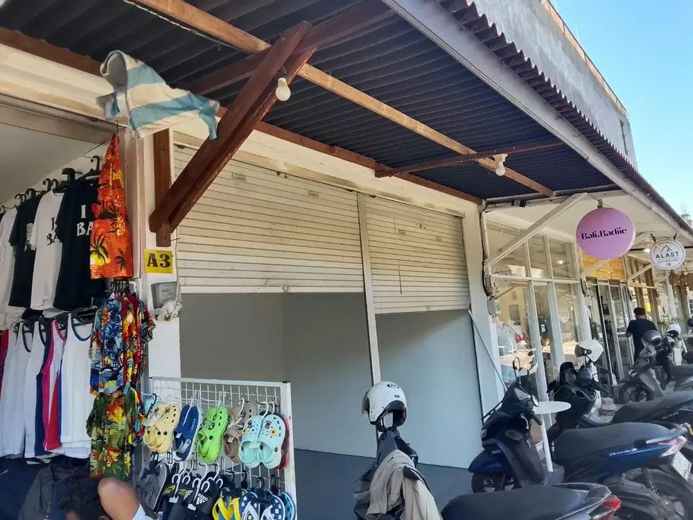 DIKONTRAKAN TOKO UKURAN 3X4M AREA PERTOKOAN KEROBOKAN KELOD BADUNG