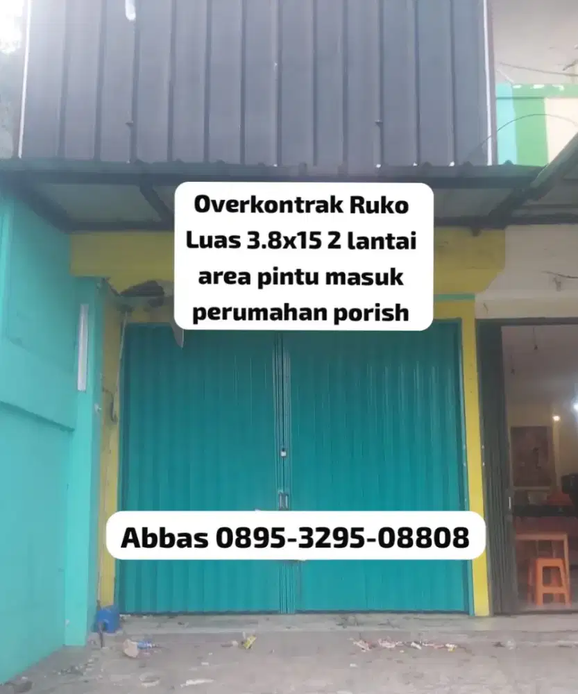 Oper sewa kios/ruko Tangerang Poris