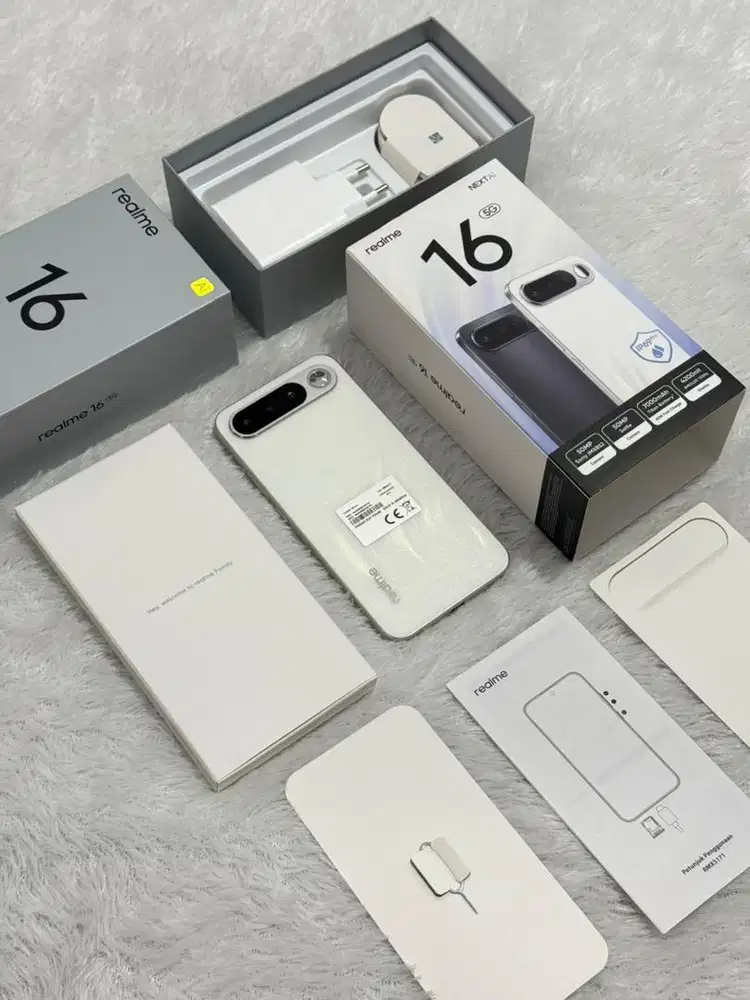 Realme 16 5G 12/256GB 1 Minggu Pakai Like New