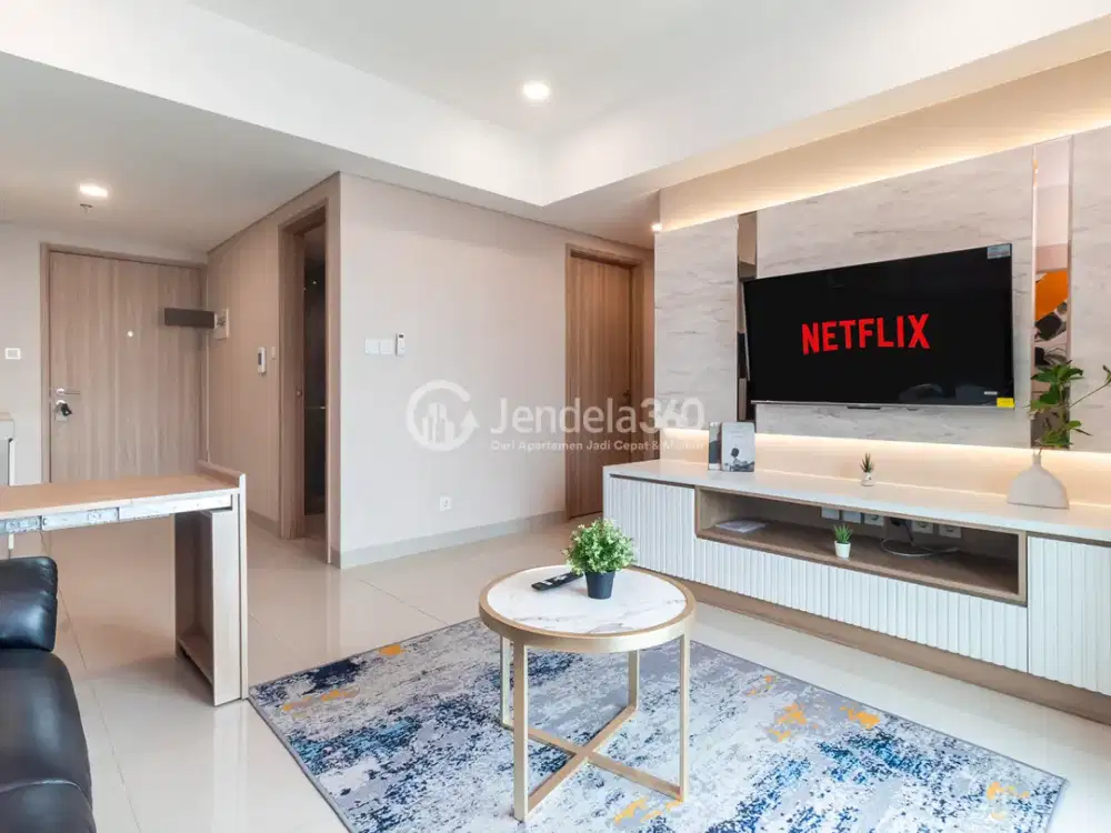 Disewakan Apartemen Embarcadero Bintaro tipe 2BR Full Furnished | EBCC011