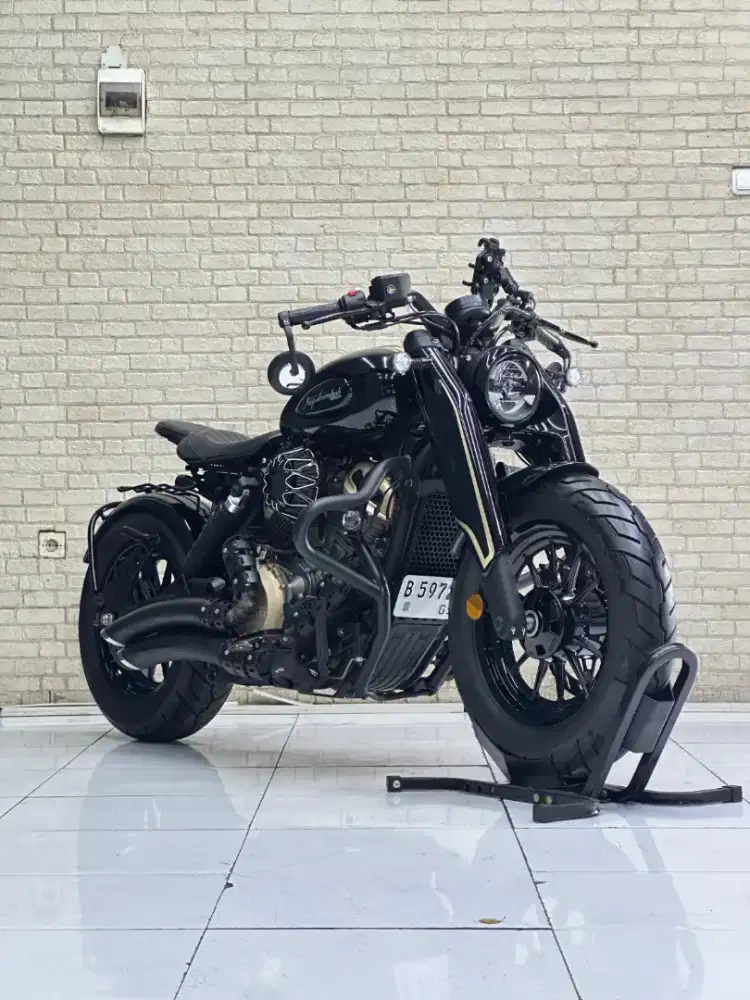 CRUISER BOBBER‼️Benda Napoleon Bob 500 2025 Likenew Full Modif