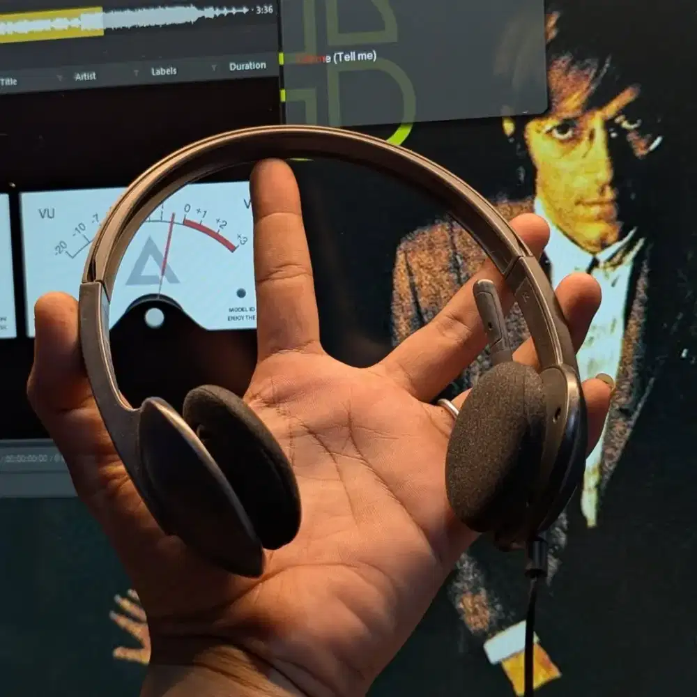 Headphone Headphones Headset From Logi Logitech H340 USB