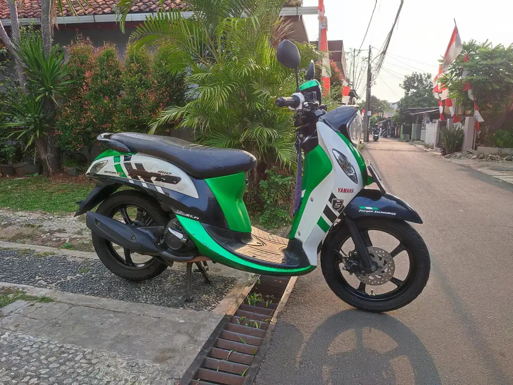 YAMAHA FINO FI TAHUN 2014 PLAT TANGSEL