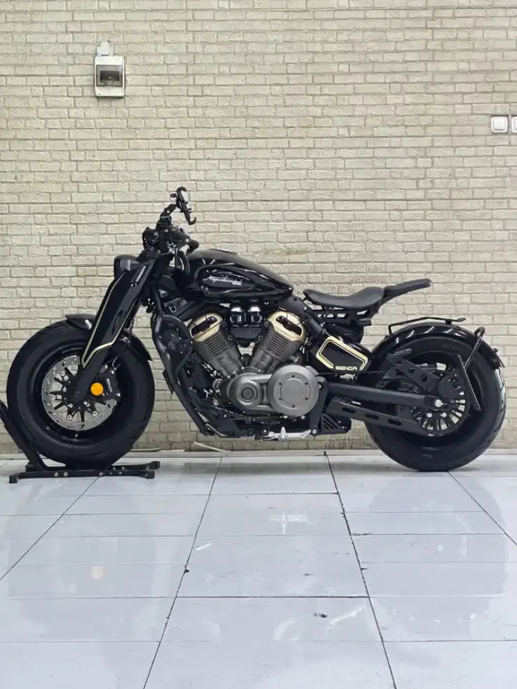 CRUISER BOBBER‼️Benda Napoleon Bob 500 2025 Likenew - Mustika Motor