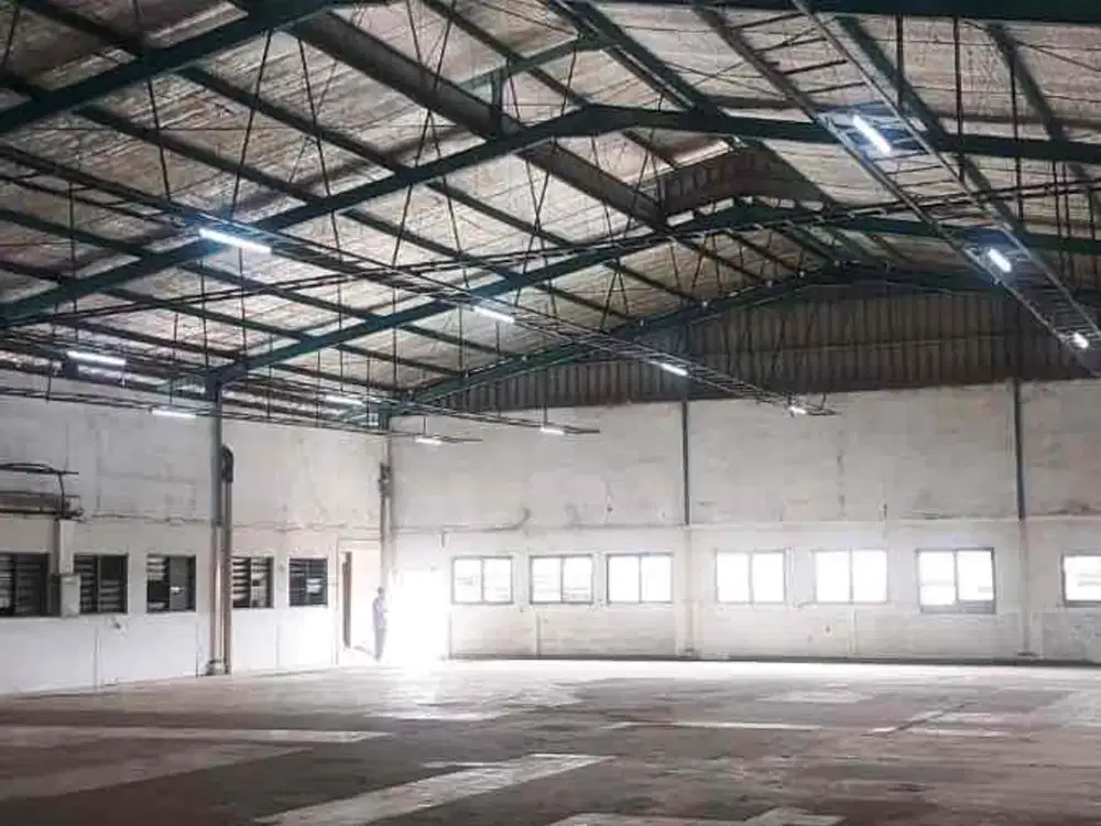 DIJUAL PABRIK EX TEXTILE LB 1500m2 DI KAWASAN INDUSTRI CIBINONG BOGOR