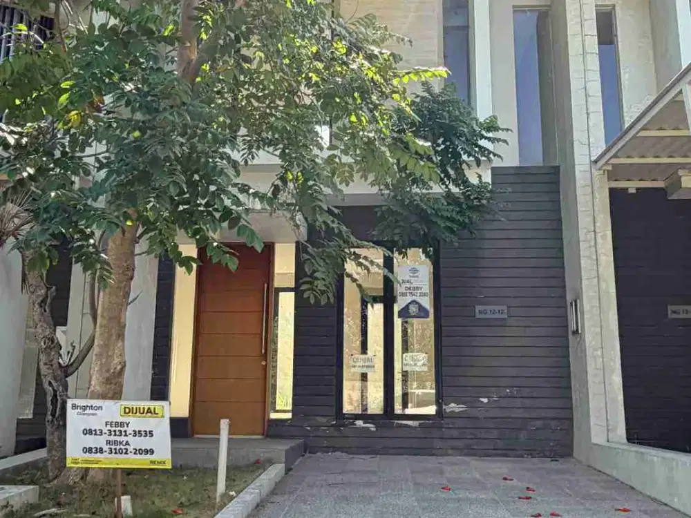 JUAL / SEWA RUMAH 2 LANTAI NORTHWEST LAKE CITRALAND SURABAYA BARAT JAWA TIMUR