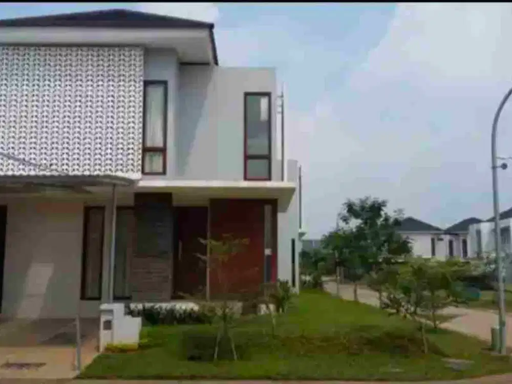 Rumah posisi Hoek di discovery Bintaro jaya