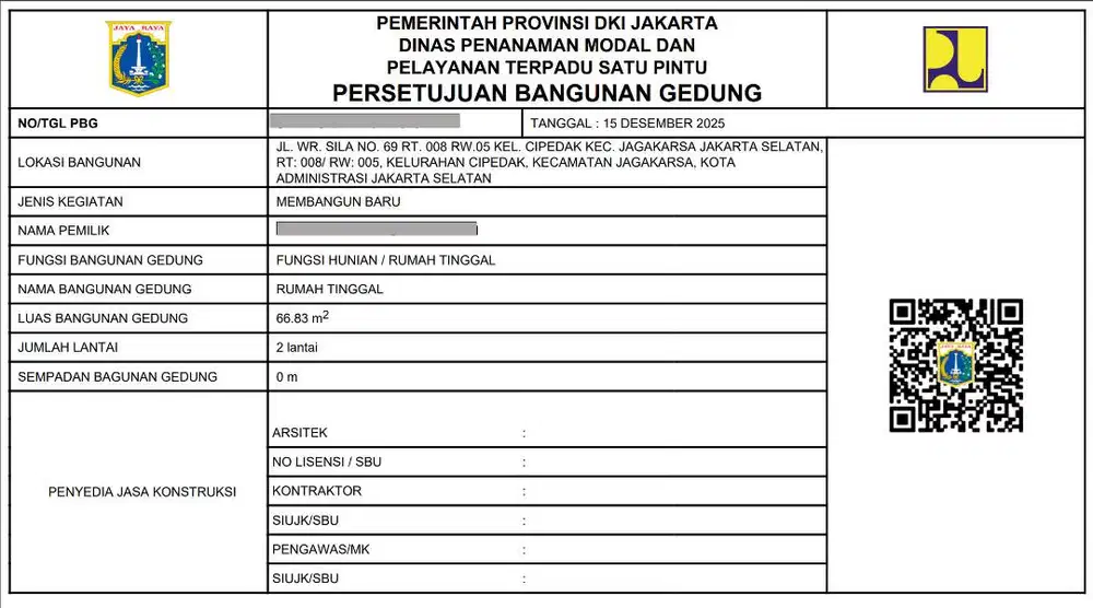 Jasa Proses Pengurusan PBG / IMB - Jakarta - Jawa Barat - Banten