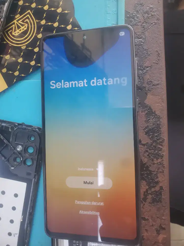 Lcd + prame samsung a73