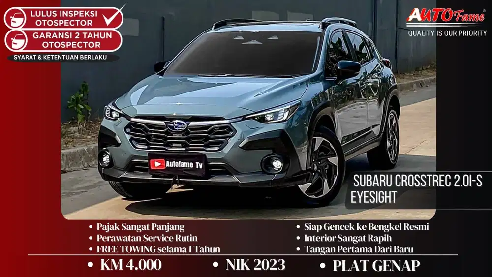 Subaru Crosstrec 2.0i-S Eyesight NIK 2023