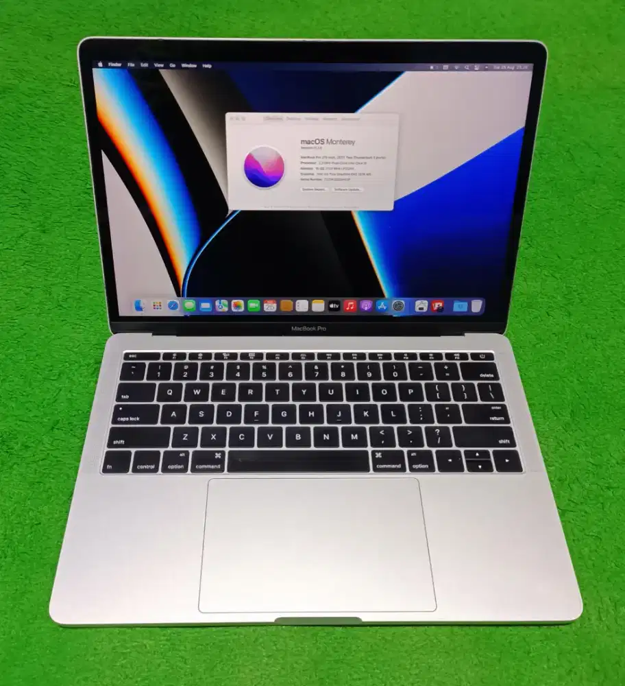 Apple MacBook Pro 2017 13inch i5 16/256 GB Silver Murah