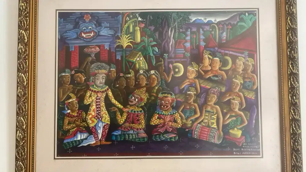 Lukisan Ida Bagus Made Nadera  (Asli ) - Bali