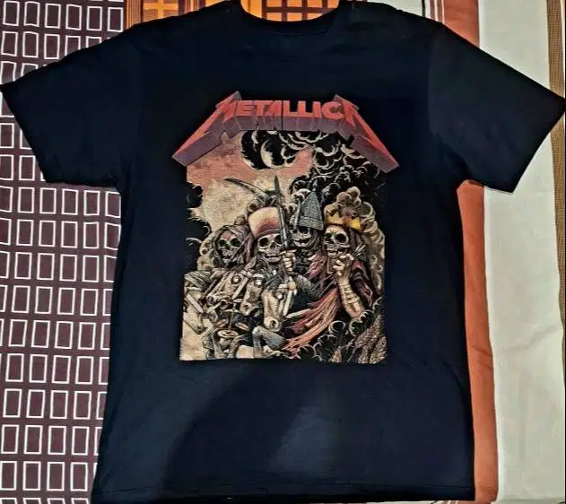 Kaos original Metallica - The four horsemen - Asia tour Indonesia 2013