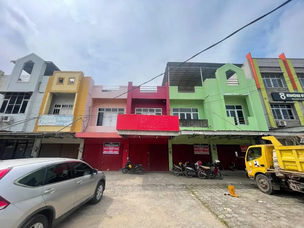 Disewakan 5 Ruko JL Residen H Najamuddin Kenten Palembang