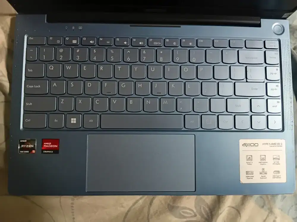 Dijual Axioo Hype 5 AMD X5-2 Ryzen 5 7430U 8GB 256GB - Kondisi Mulus