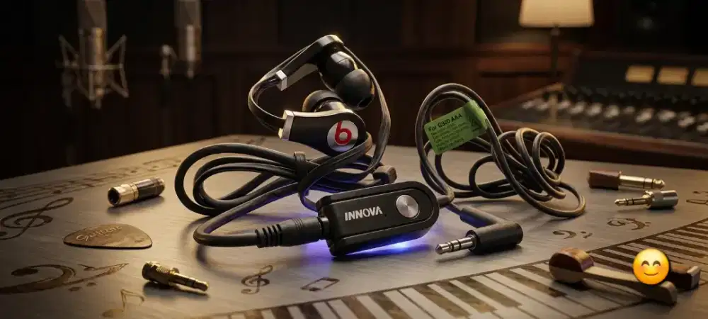 Headset / Headphone Innova jadul vintage style