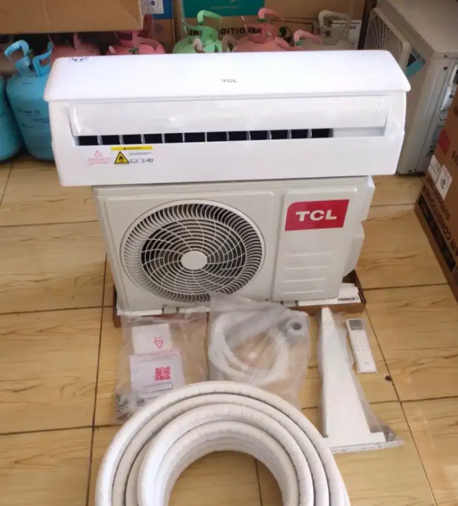 PROMO AC + PASANG TCL 1/2 PK LOWWATT 330 WATT GARANSI 10 TAHUN