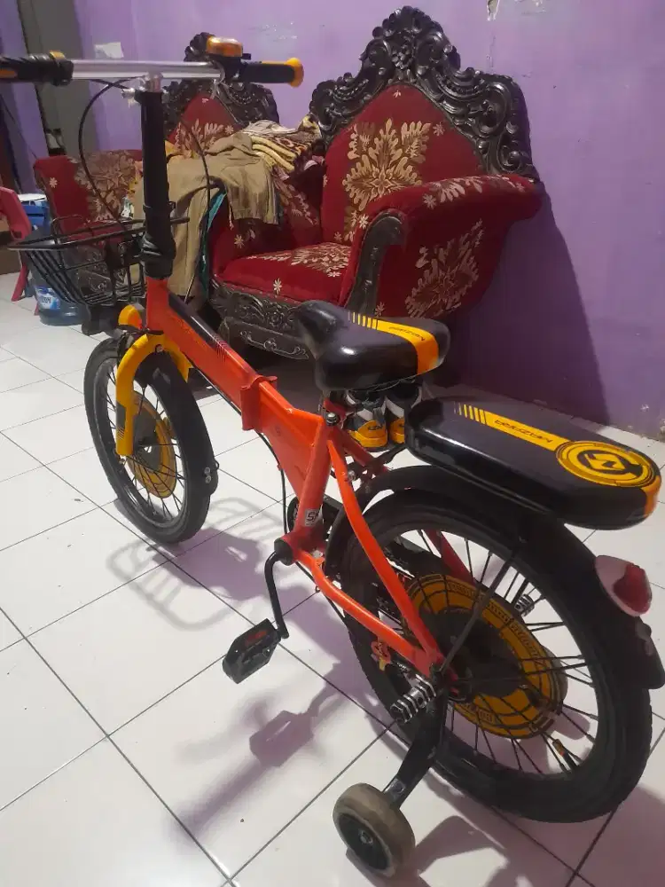 Sepeda Lipat Anak  Ukuran 18 Inch