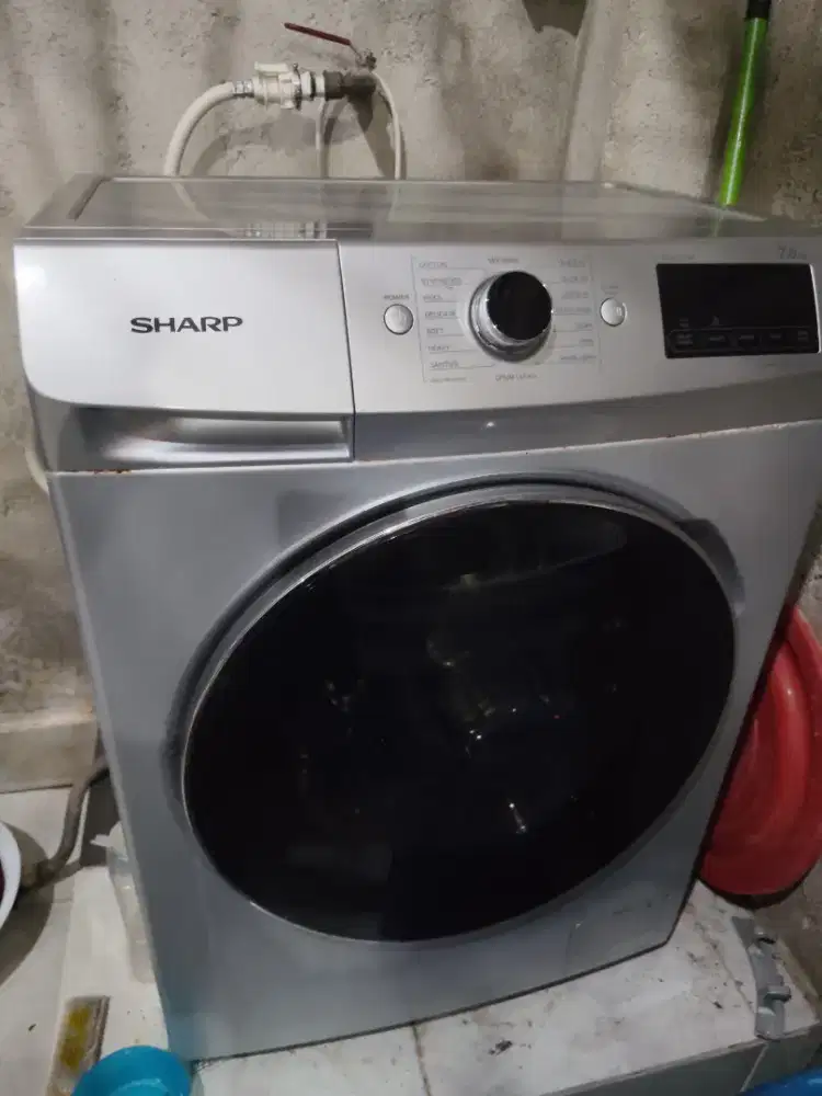 Sharp mesin cuci front load